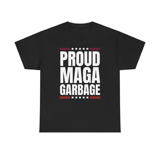 MAGA Garbage  Heavy Cotton Tee