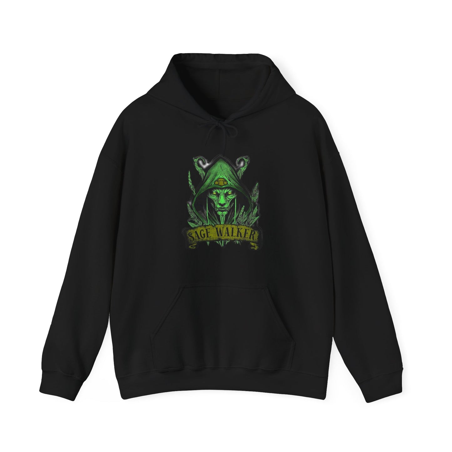 Sage Walker Green Hooded Sweatshirt