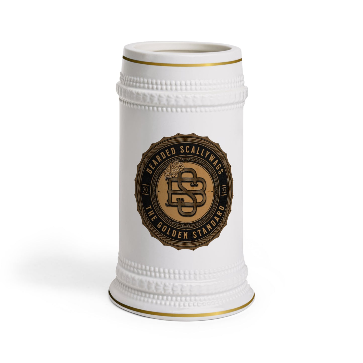 Gold Standard Beer Stein Mug