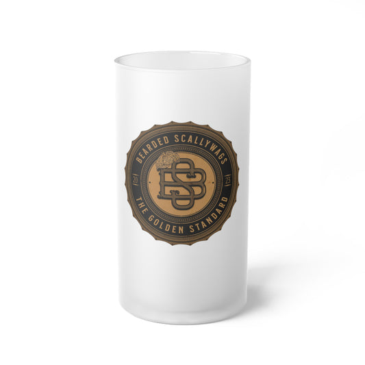 Frosted Glass Beer Mug