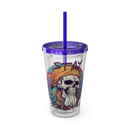 Stay ScallywagTumbler with Straw, 16oz