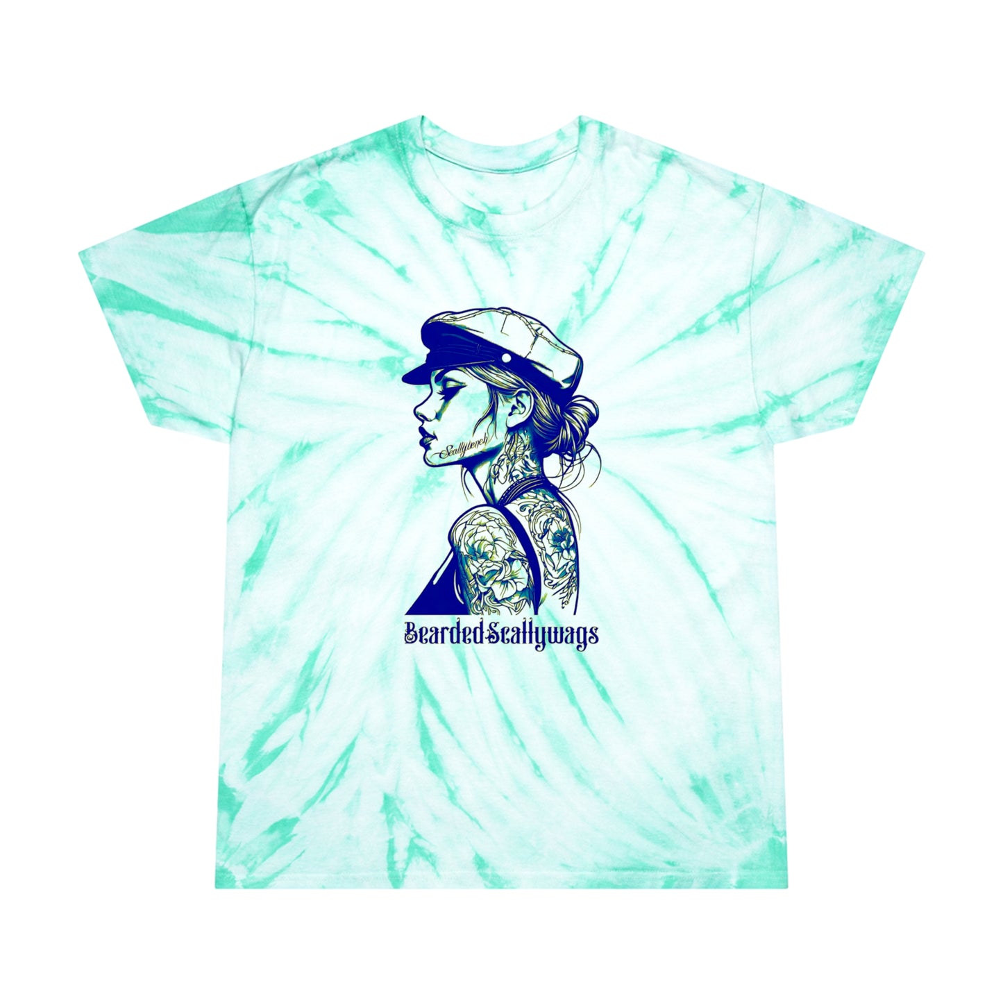 Scallywench Tie-Dye Tee, Cyclone